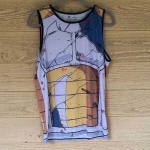 Vegeta Battle Suit Workout Tank